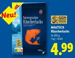 Lidl NAUTICA Räucherlachs Angebot