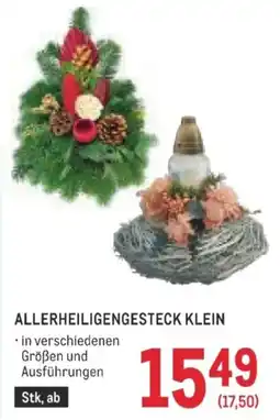 Metro Allerheiligen-Gesteck Klein Angebot