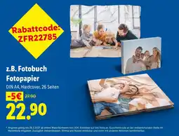 Lidl Fotobuch Fotopapier Angebot