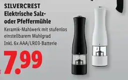 Lidl Silvercrest Elektrische Salz- oder Pfeffermühle Angebot