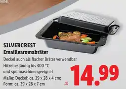 Lidl Silvercrest Emaillearomabräter Angebot