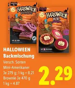 Lidl Halloween Backmischung Angebot