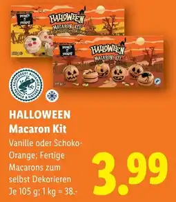 Lidl Halloween Macaron Kit Angebot