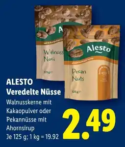 Lidl Alesto Veredelte Nüsse Angebot
