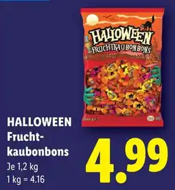 Lidl Halloween Frucht-kaubonbons Angebot