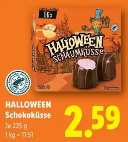 Lidl Halloween Schokoküsse Angebot