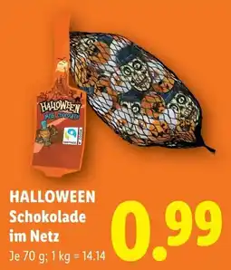 Lidl Halloween Schokolade Angebot