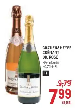 Metro Gratien&Meyer Crémant Od. Rosé Angebot