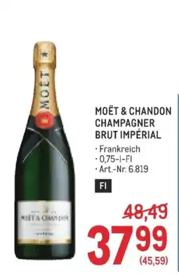 Metro Moët & Chandon Champagner Brut Impérial Angebot