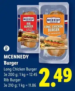 Lidl McKennedy Burger Angebot