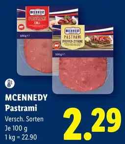 Lidl McKennedy Pastrami Angebot