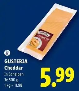 Lidl Gusteria Cheddar Angebot
