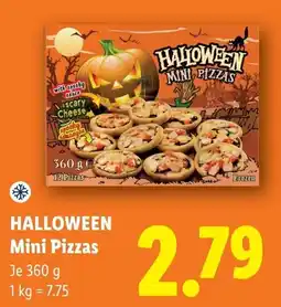 Lidl Halloween Mini Pizzas Angebot
