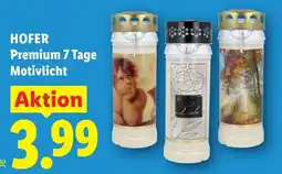 Lidl HOFER Premium 7 Tage Motivlicht Angebot