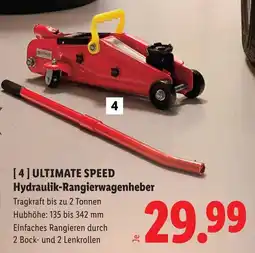 Lidl Ultimate Speed Hydraulik-Rangierwagenheber Angebot