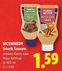 Lidl McKennedy Snack Saucen Angebot