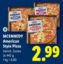 Lidl McKennedy American Style Pizza Angebot