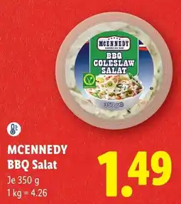 Lidl McKennedy BBQ Salat Angebot