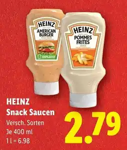 Lidl Heinz Snack Saucen Angebot