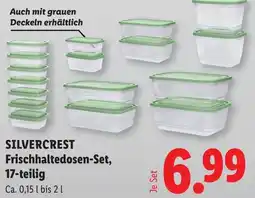 Lidl Silvercrest Frischhaltedosen-Set Angebot