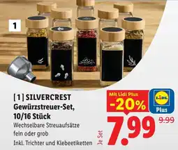 Lidl Silvercrest Gewürzstreuer-Set Angebot