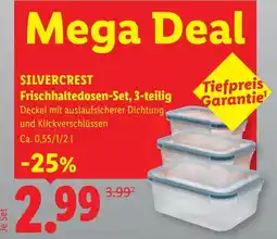 Lidl Silvercrest Frischhaltedosen-Set Angebot