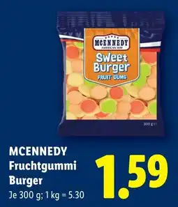Lidl McKennedy Fruchtgummi Burger Angebot