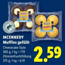 Lidl McKennedy Muffins gefüllt Angebot
