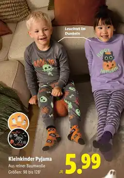 Lidl Kleinkinder Pyjama Angebot