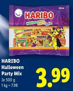 Lidl HARIBO Halloween Party Mix Angebot