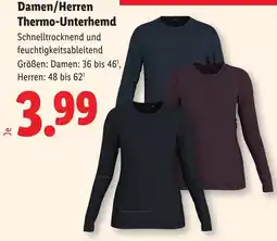 Lidl Damen/Herren Thermo-Unterhemd Angebot