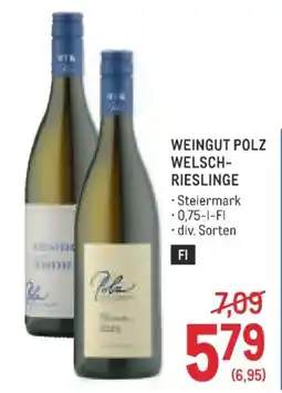 Metro Weingut Polz Welsch-Rieslinge Angebot