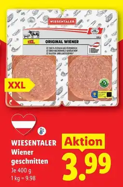 Lidl Wiesentaler Wiener geschnitten Angebot