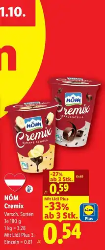 Lidl NÖM Cremix Angebot