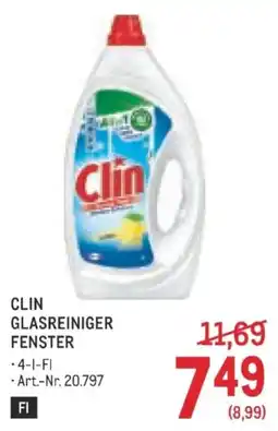 Metro Clin Glasreiniger Fenster Angebot