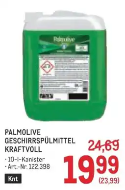Metro Palmolive Geschirrspülmittel Kraftvoll Angebot