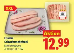 Lidl Frische Schweinsschnitzel Angebot