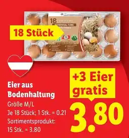 Lidl Eier aus Bodenhaltung Angebot