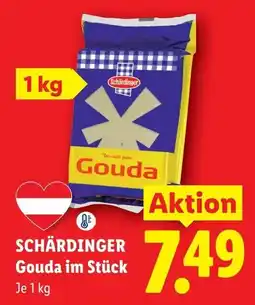 Lidl Schärdinger Gouda im Stück Angebot