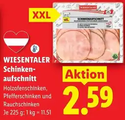Lidl Wiesentaler Schinkenaufschnitt Angebot