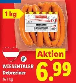 Lidl Wiesentaler Debreziner Angebot