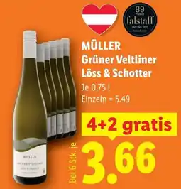 Lidl Müller Grüner Veltliner Löss & Schotter Angebot