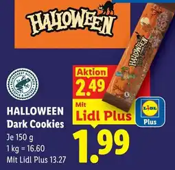Lidl Halloween Dark Cookies Angebot