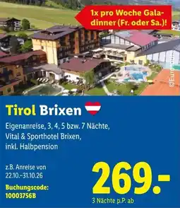 Lidl Tirol Brixen Angebot