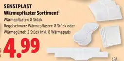 Lidl SENSIPLAST Wärmepflaster Sortiment Angebot