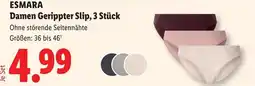 Lidl ESMARA Damen Gerippter Slip Angebot