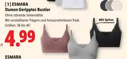 Lidl ESMARA Damen Geripptes Bustier Angebot