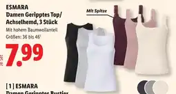 Lidl ESMARA Damen Geripptes Top/Achselhemd Angebot