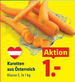 Lidl Karotten aus Österreich Angebot