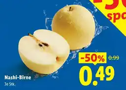 Lidl Nashi-Birne Angebot